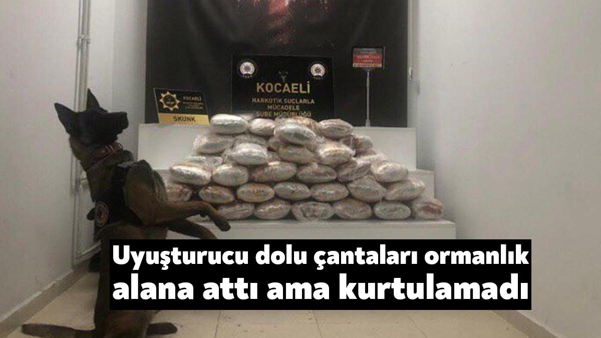 Kocaeli'de polisin "Dur" ihtarına uymayarak kaçan araç sürücüsü, kovalamaca