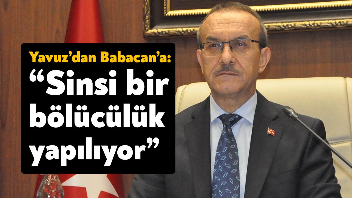 Kocaeli Valisi Seddar Yavuz, DEVA Partisi Genel Başkanı Ali Babacan’ın