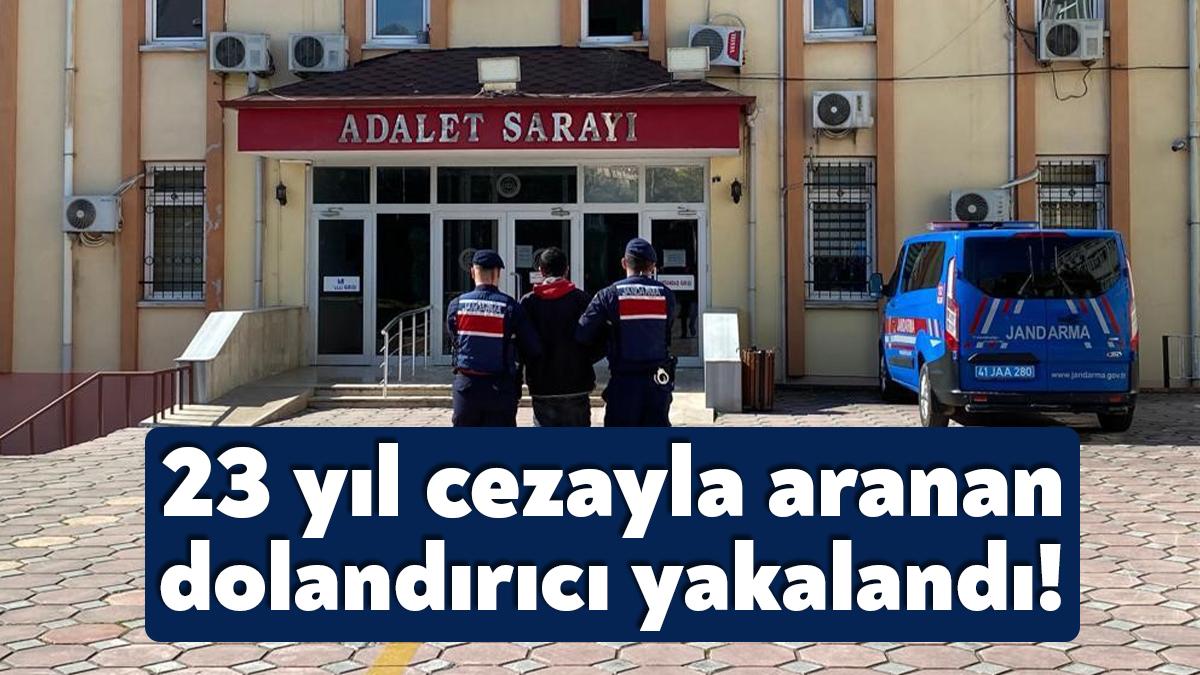 Kocaeli Valiliği dolandırıcılık suçundan 23 yıl hapis cezasıyla aranan bir