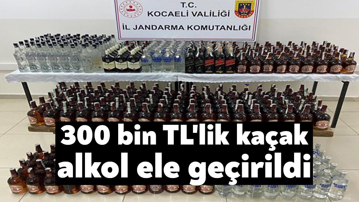 Kocaeli İl Jandarma Komutanlığının kaçakçılıkla mücadele kapsamında yaptığı çalışmalar neticesinde