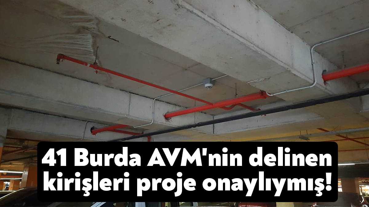 Kocaeli'nin İzmit ilçesinde yer alan 41 Burda AVM'nin otoparkında yer