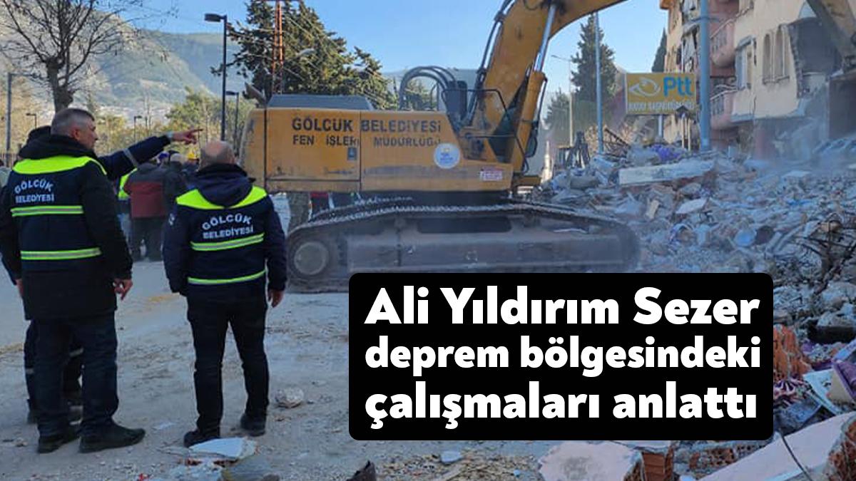 Kahramanmaraş’ta meydana gelen deprem felaketinin ardından deprem bölgesine 75 personeli