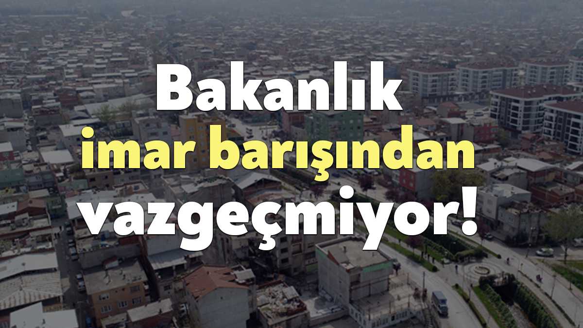 Çevre ve Şehircilik Bakanlığı, depremin büyük bir felakete dönüşmesinin n