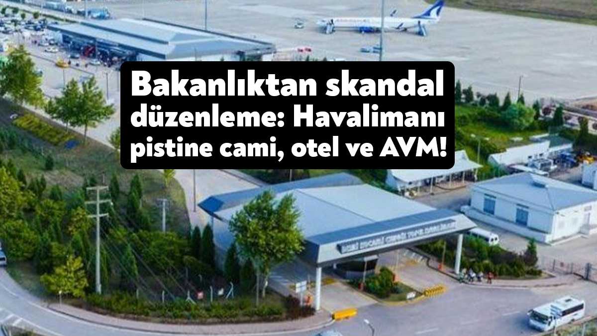 Tarım ve Orman Bakanlığı'nın yayımladığı yönetmeliğe göre, havalimanlarındaki pistlere bile