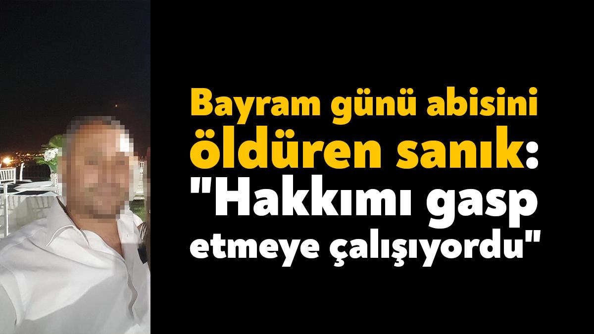 Kocaeli'de bayram günü aralarında çıkan samanlık kavgasında abisini av tüfeğiyle