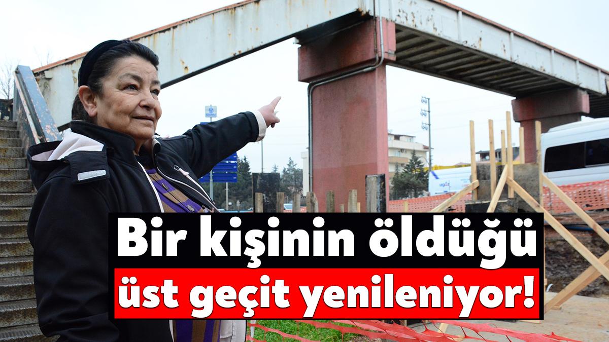 Kocaeli'nin Derince ilçesinde engelli rampası veya asansörü olmadığı için yaşlı,