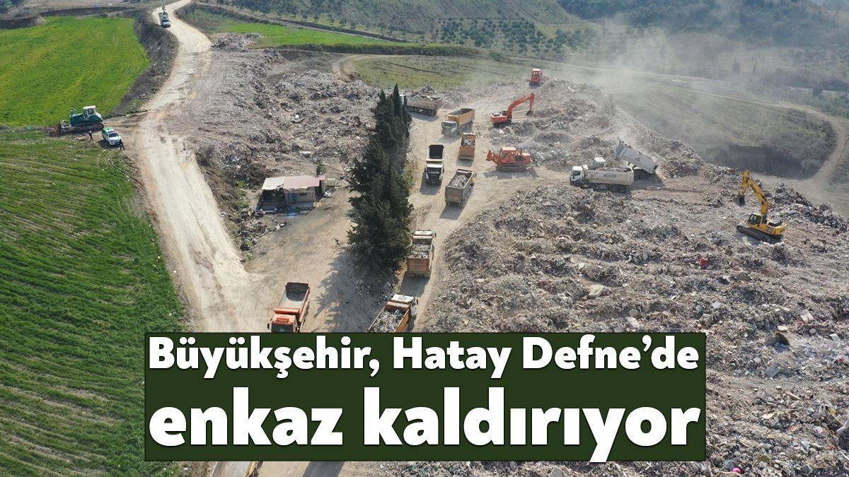Kocaeli Büyükşehir, Hatay Defne’de çadır kent, hastane ve konteyner kent