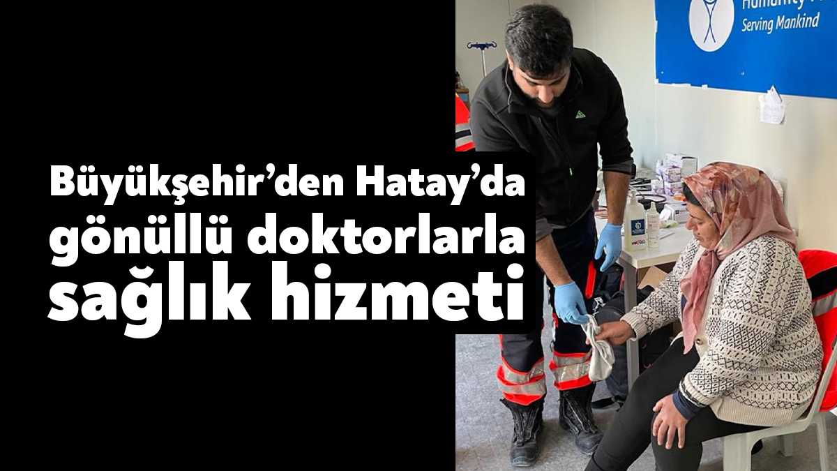 Uluslararası insani yardım kuruluşu Humanity First, Hatay Defne’deki çadır kentte
