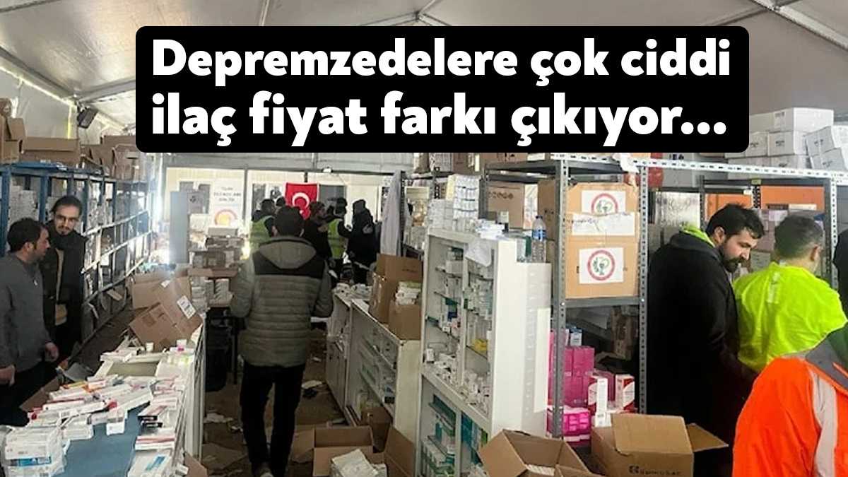 Türk Eczacıları Birliği, deprem bölgelerinde 26 sahra eczanesi ile depremzedelere