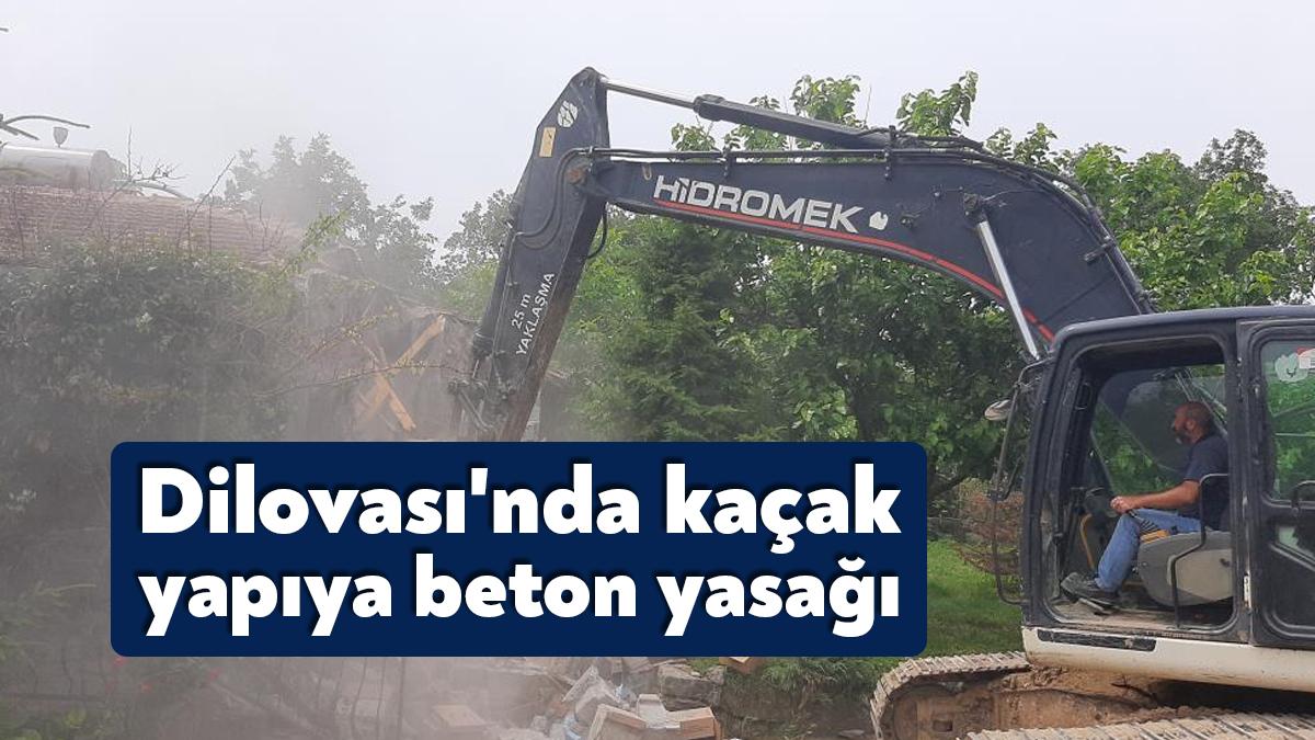 Dilovası Belediyesi, kaçak ve ruhsatsız yapılara beton verilmesini engelleyecek karara