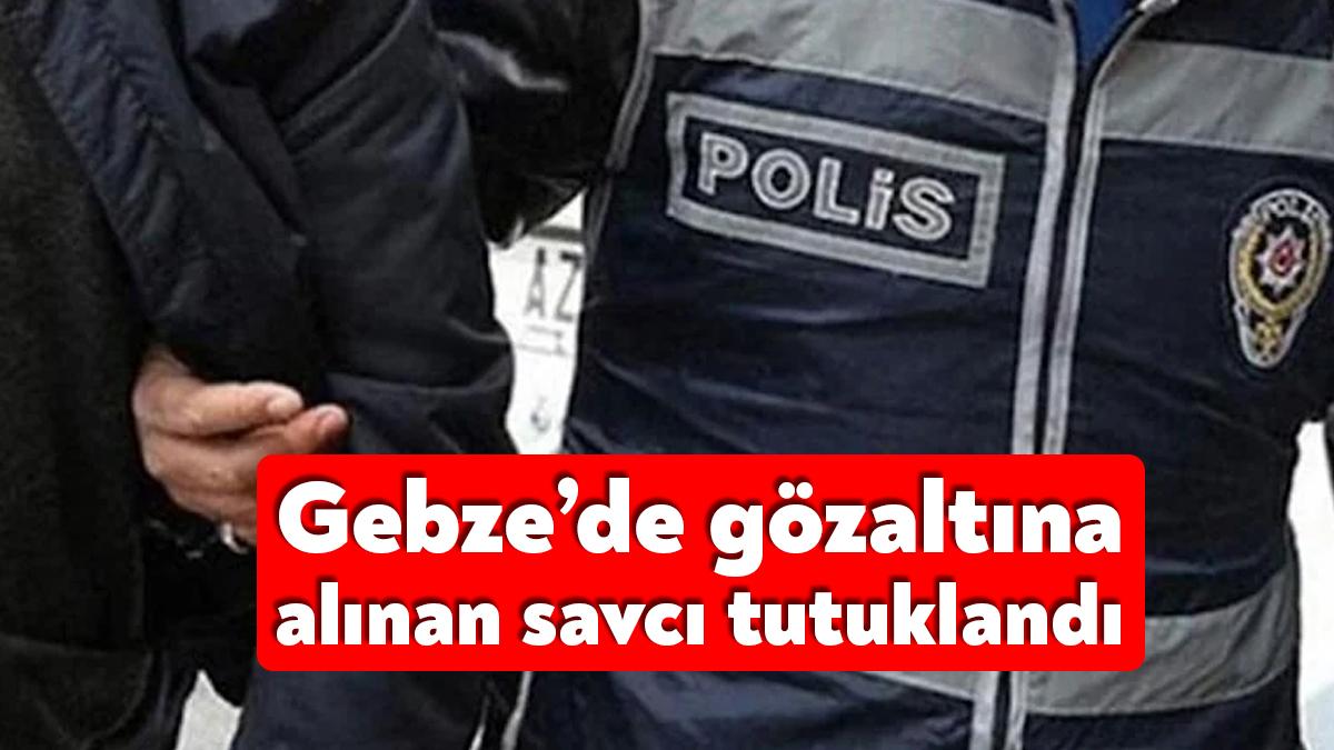 Kocaeli'nin Gebze ilçesinde Cumhuriyet Savcısı F.A., bir vatandaşın para karşılığında
