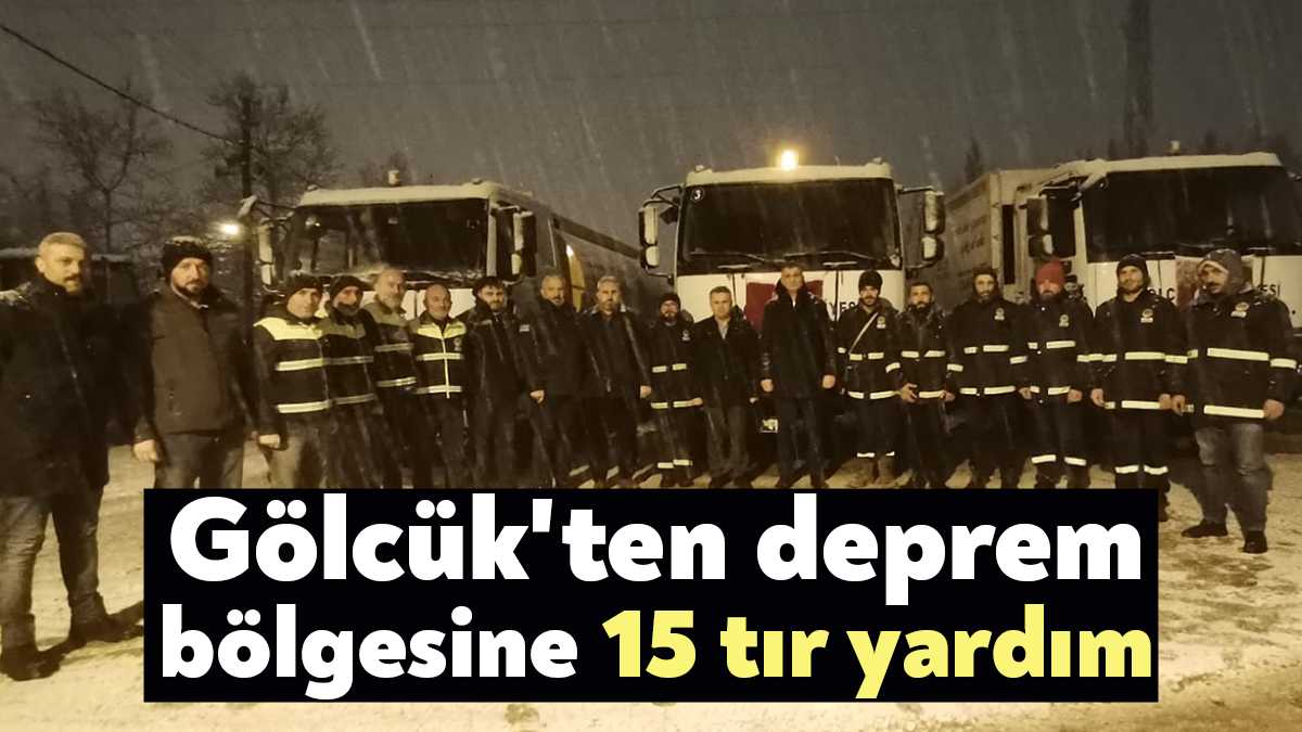 Gölcük Belediyesi ve Kızılay Gölcük Şubesi işbirliğinde başlatılan yardım kampanyasına