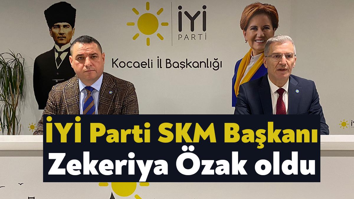 İYİ Parti Kocaeli İl Başkanı Nusret Acur dün gerçekleştirilen yönetim