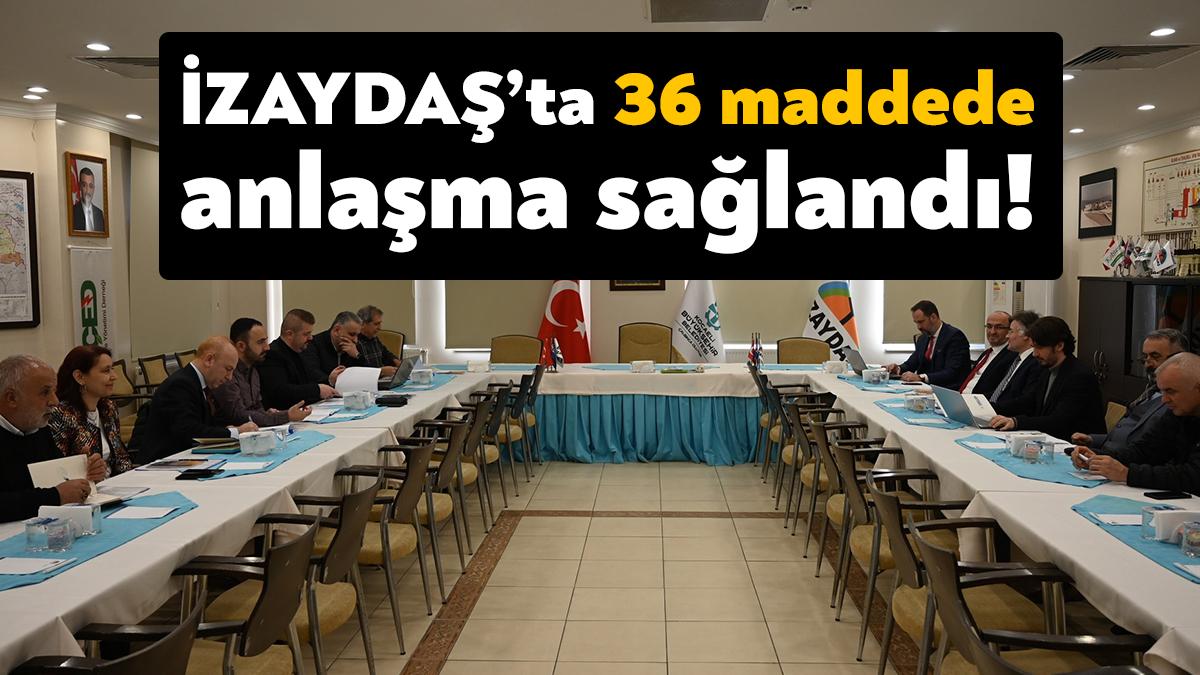 İZAYDAŞ’ta çalışan 241 işçiyi ilgilendiren toplu iş sözleşmesi görüşmelerinin ikinci