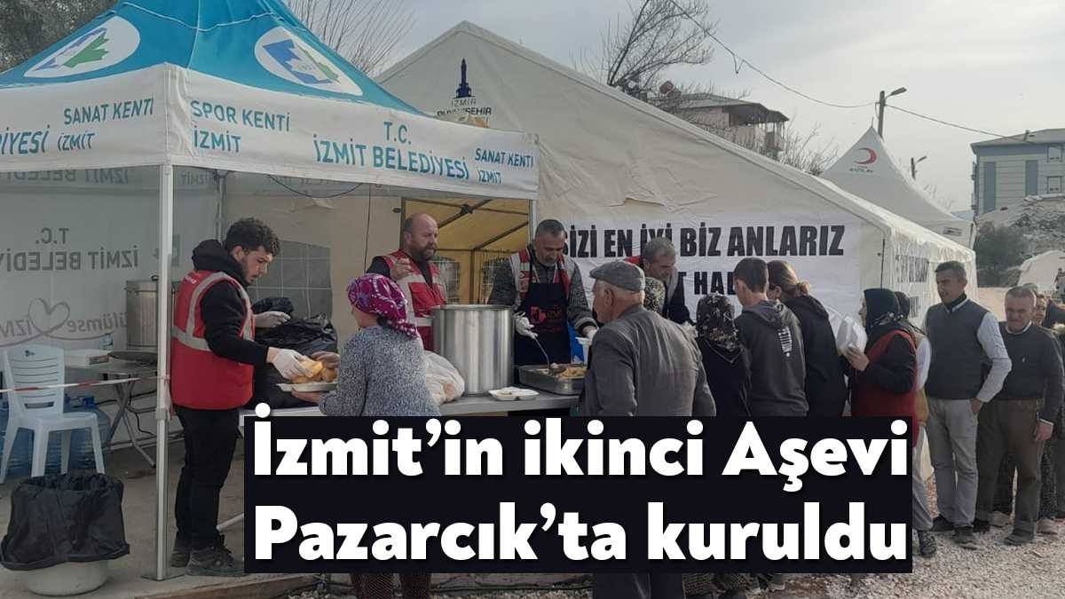 İzmit Belediyesi, depremin en çok etkilediği kentlerden olan Hatay’ın Defne