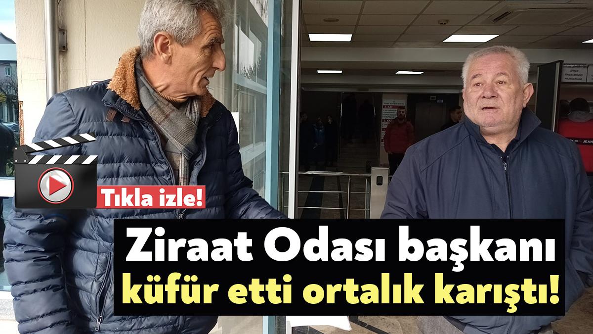İzmit Ziraat Odası Genel Kurulu öncesi Eski İl Genel Meclis