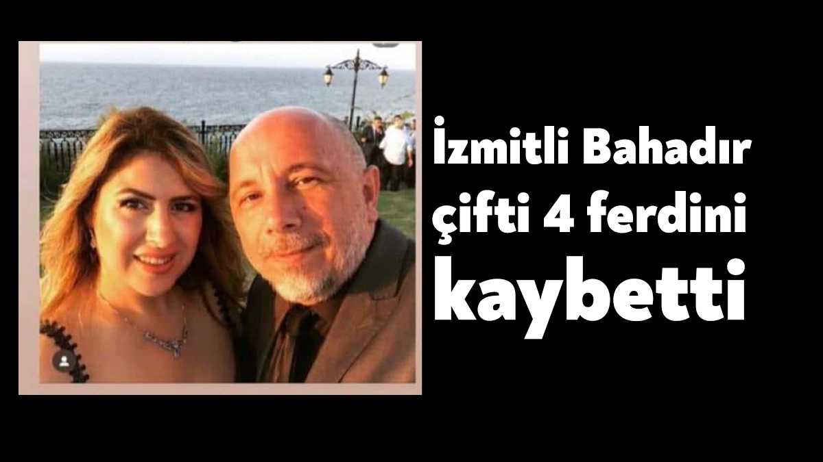 Gültepe Mahallesi sakinlerinden Zeliha- İhsan Bahadır çiftinin kızı Ebru Okay,