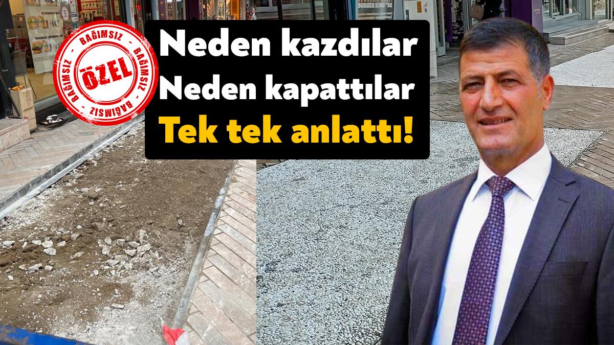 Fethiye Caddesi’nin alt kısmında bulunan, projede üst yapıların konulacağı alanın