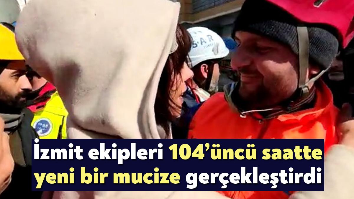 İzmit Belediyesi Arama Kurtarma Ekibi ve I.S.A.R Alman ekibinin Hatay