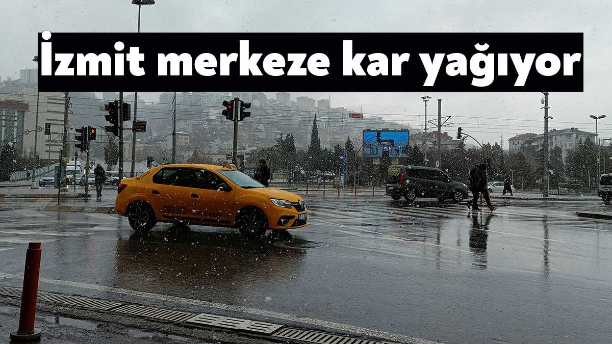 Kocaeli’de 5 gün boyunca kar yağışı etkili olacak. Uzun süredir
