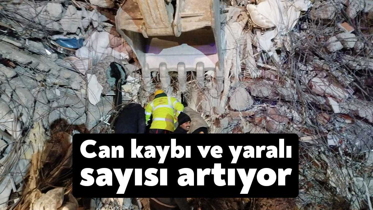 6 Şubat günü Türkiye'nin 10 kentinde büyük yıkıma yol açan
