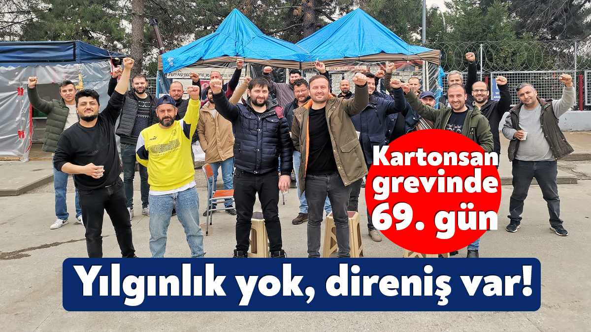 Kartonsan'da çalışan 170 işçi 6 ay süren toplu sözleşme görüşmelerinde