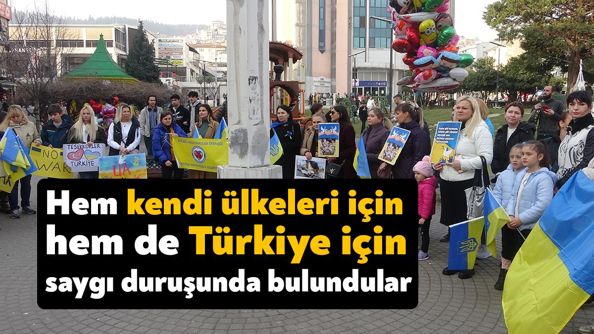 Kocaeli Ukraynalılar Derneği, Rusya-Ukrayna Savaşının 1. yıl dönümünde hayatlarını kaybeden
