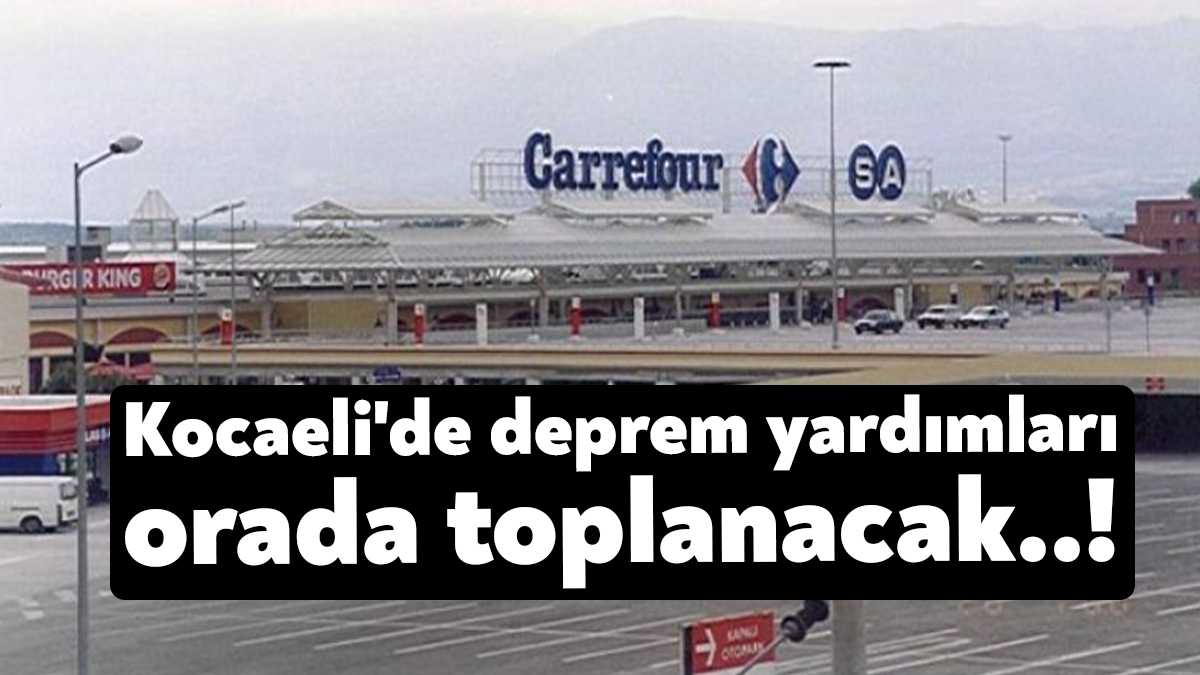 Kocaeli Valiliği deprem yardımlarıyla ilgili bir açıklama yayınladı. Resmi hesaplara