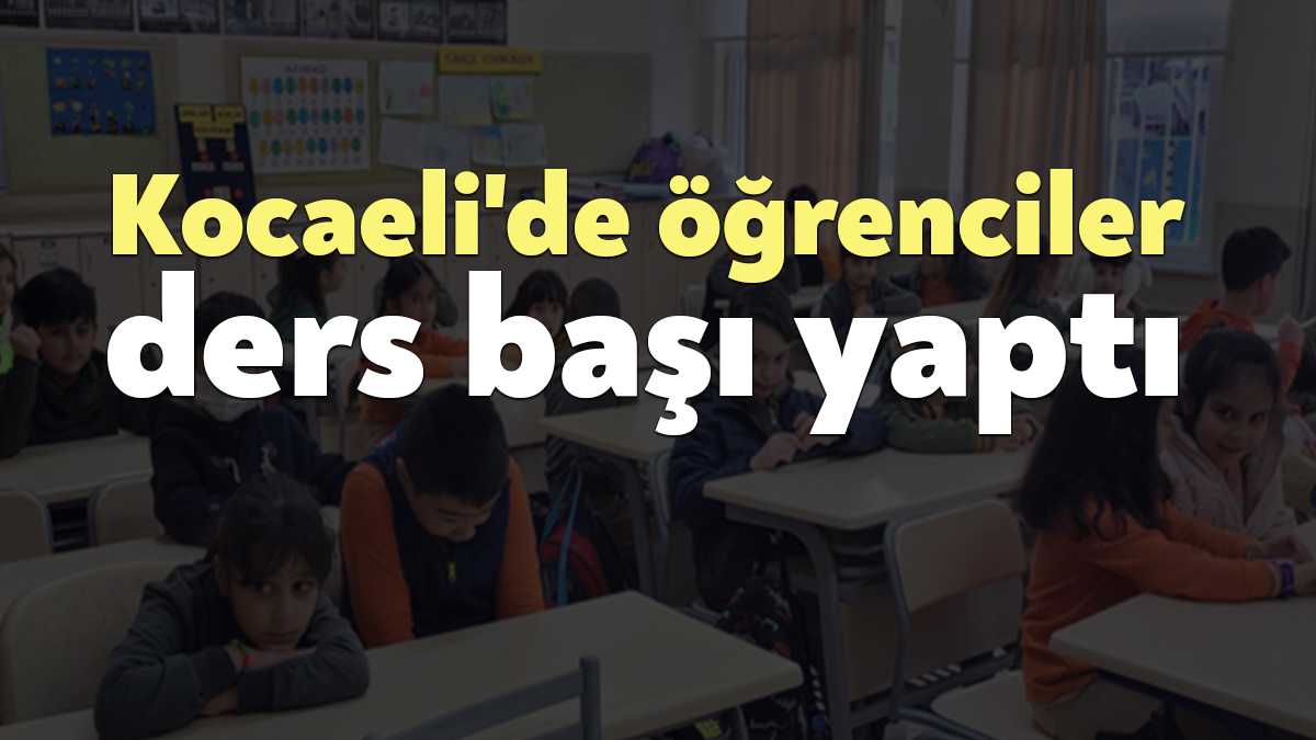 Kahramanmaraş merkezli depremler nedeniyle eğitim-öğretime verilen aranın ardından, deprem bölgesi