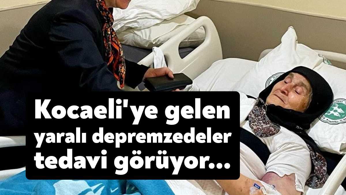 AK Parti MKYK Üyesi ve Kocaeli Milletvekili Emine Zeybek, depremden