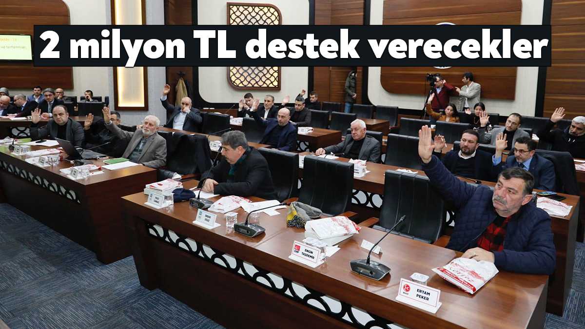 Körfez Belediyesi’nin Şubat ayı meclis toplantısında tüm siyasi partilerin ortak