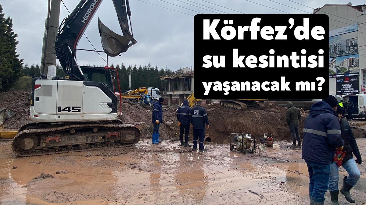 Körfez su kesintisi olup olmadığı vatandaşlar tarafından sorgulatılıyor. Uzun saatler