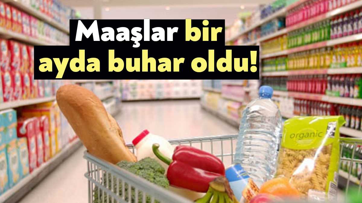 TÜİK’e göre aylık enflasyon yüzde 6.65 arttı. Buna göre ocak