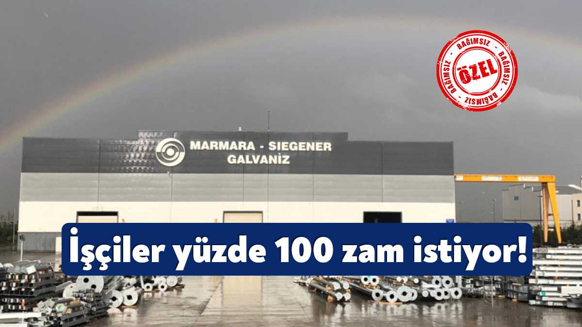 Kocaeli'de İzmit ve Dilovası'nda fabrikaları bulunan Marmara Galvaniz’de TİS görüşmeleri