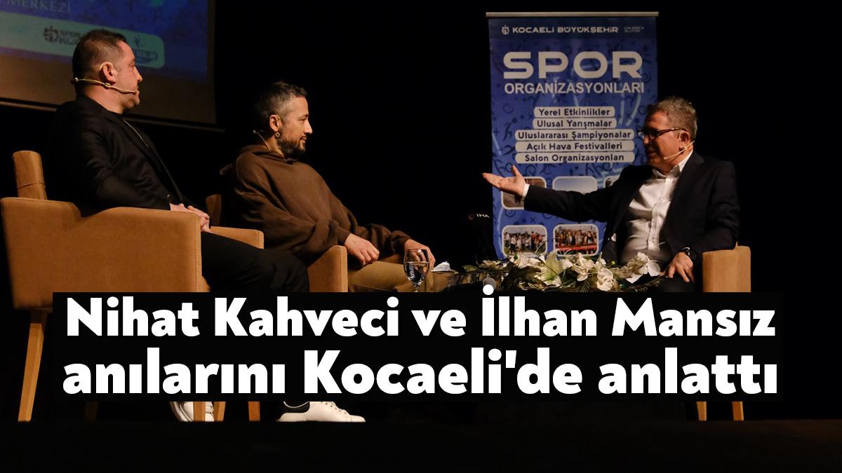 Kocaeli Büyükşehir’in Spor Kenti Kocaeli ‘İşte O An’ temalı söyleşisine