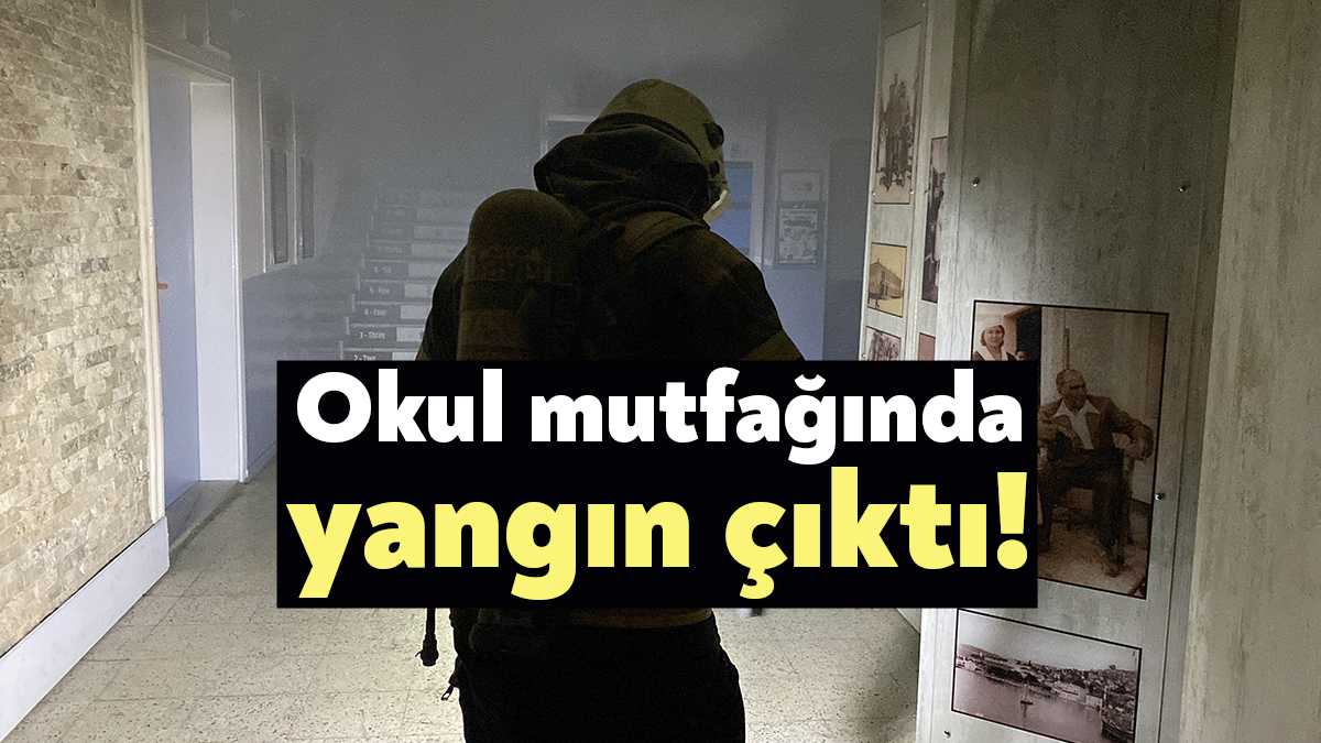 Kocaeli'nin İzmit ilçesinde bir ilkokulun mutfağında çıkan yangın büyümeden söndürüldü.