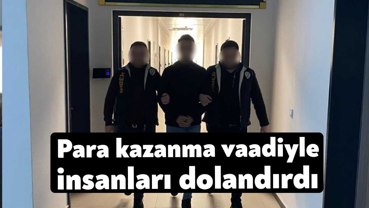Kocaeli'de sermaye yatırılması karşılığında hediye para kazandırma vaadiyle 3 kişiyi