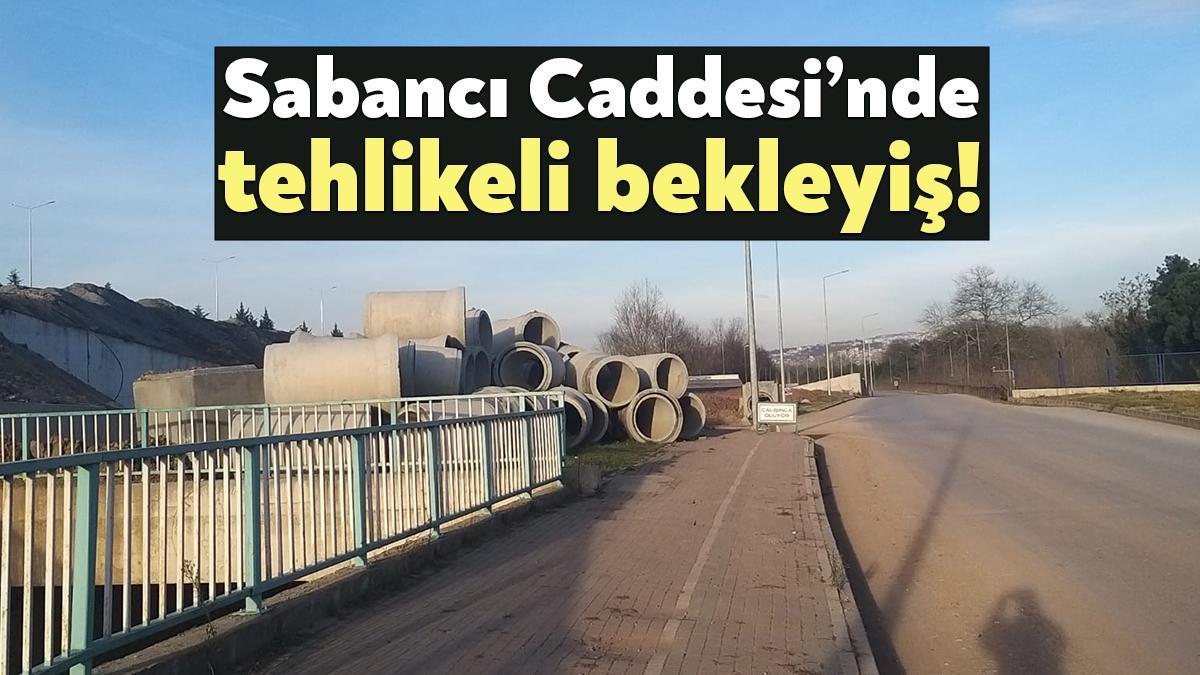 Kocaeli Büyükşehir Belediyesinin Kartepe Sabancı Caddesi üzerinde yaptığı çalışmaların ardından