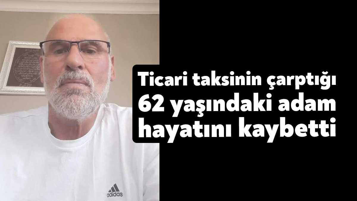 Kocaeli’nin Gölcük ilçesinde yolun karşısına geçerken ticari taksinin çarptığı şahıs