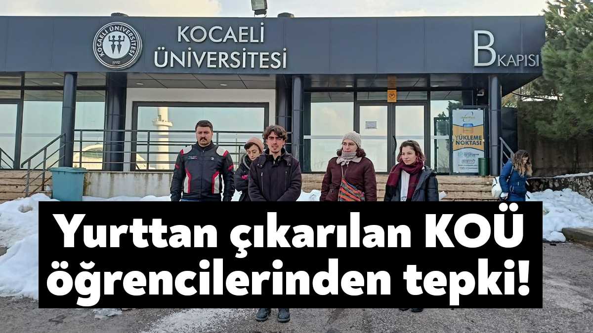KYK yurtlarına depremzedelerin yerleştirilmesi kararı sonrasında KYK yurdunda kalan öğrencilerin