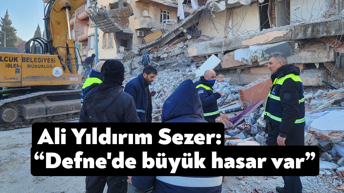 Kahramanmaraş’ta meydana gelen deprem felaketinin ardından deprem bölgesine 75 personeli