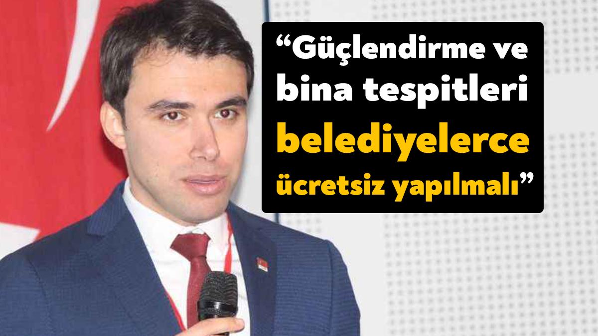 CHP Başiskele İlçe Başkanı Anıl Acurman tarafından yapılan yazılı açıklamada,
