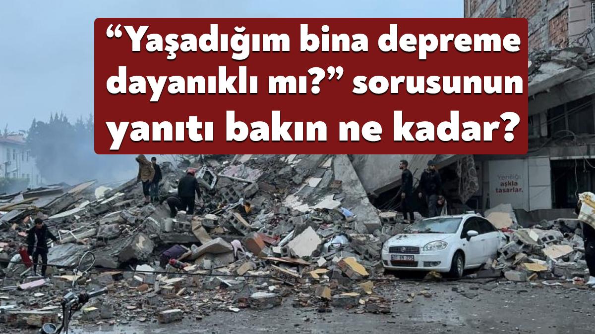 Yaşadıkları binanın depreme karşı dayanıklı olup olmadığını öğrenmek isteyen yurttaşlar,