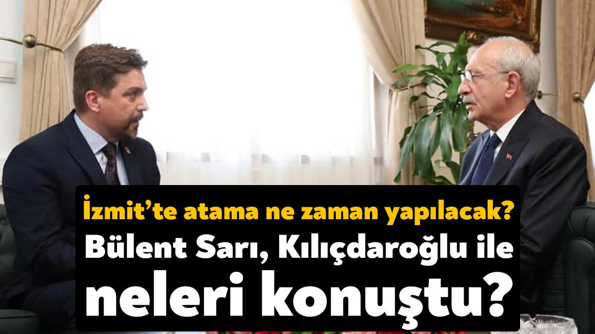 CHP Kocaeli İl Başkanı Bülent Sarı, partisinin genel başkanı Kemal