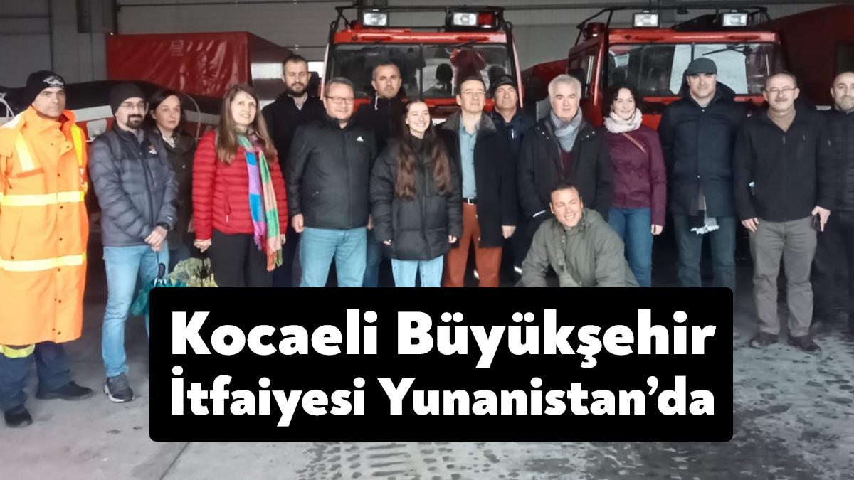 Kocaeli Büyükşehir İtfaiyesi, kurumsal seviyede deneyim paylaşımını arttırmak amacıyla ERASMUS+