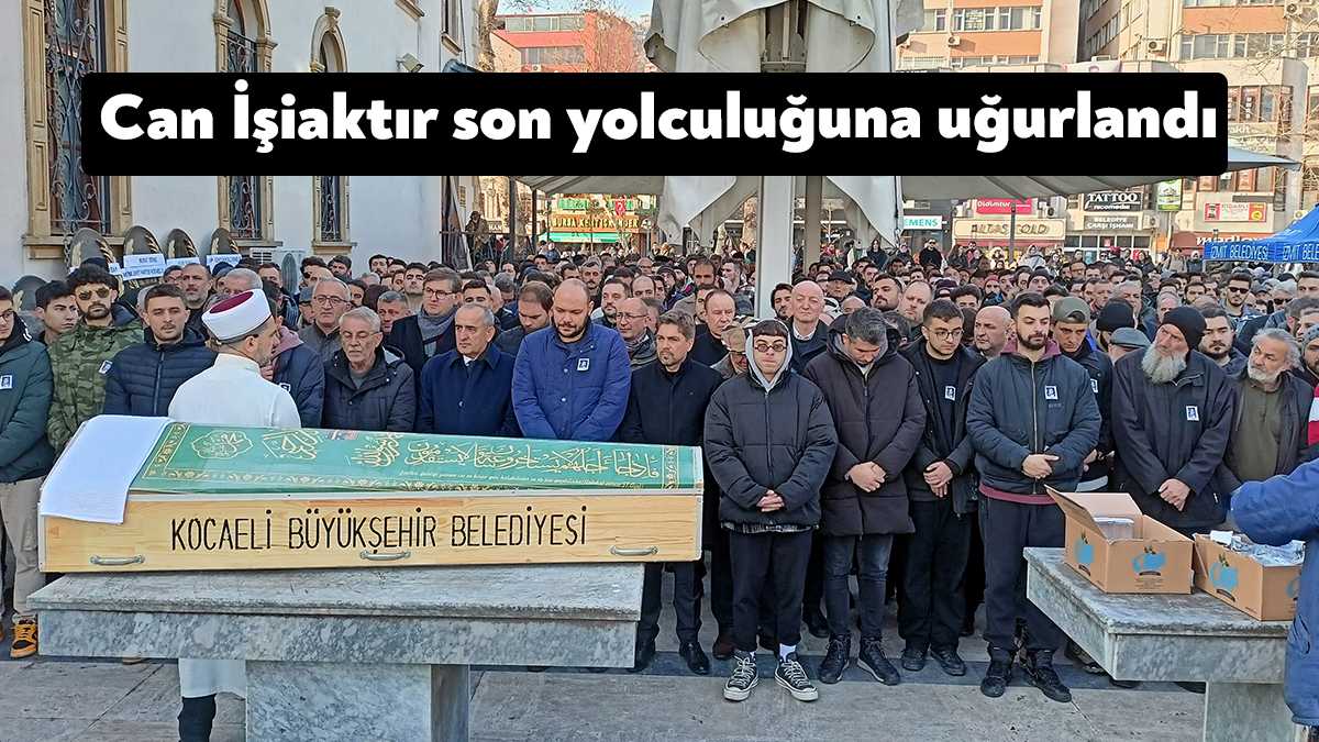 CHP İzmit İlçe Gençlik Kolları eski başkanı Can İşiaktır, son