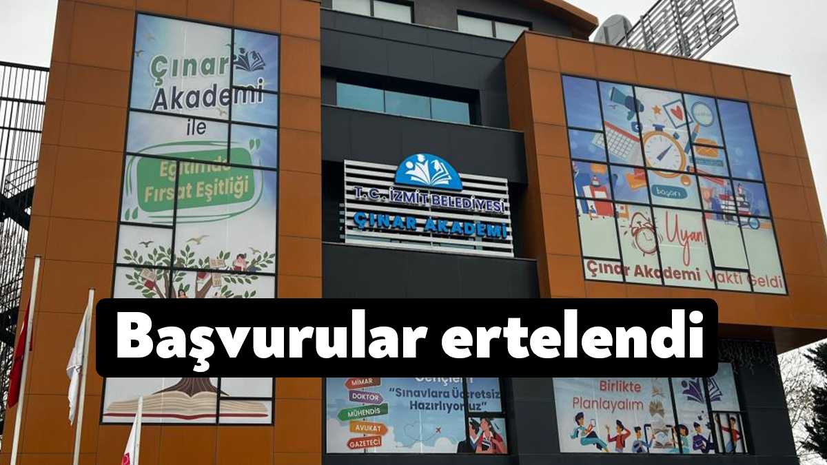 İzmit Belediyesi, meydana gelen deprem sebebiyle 11-12 Şubat tarihinde yapılması