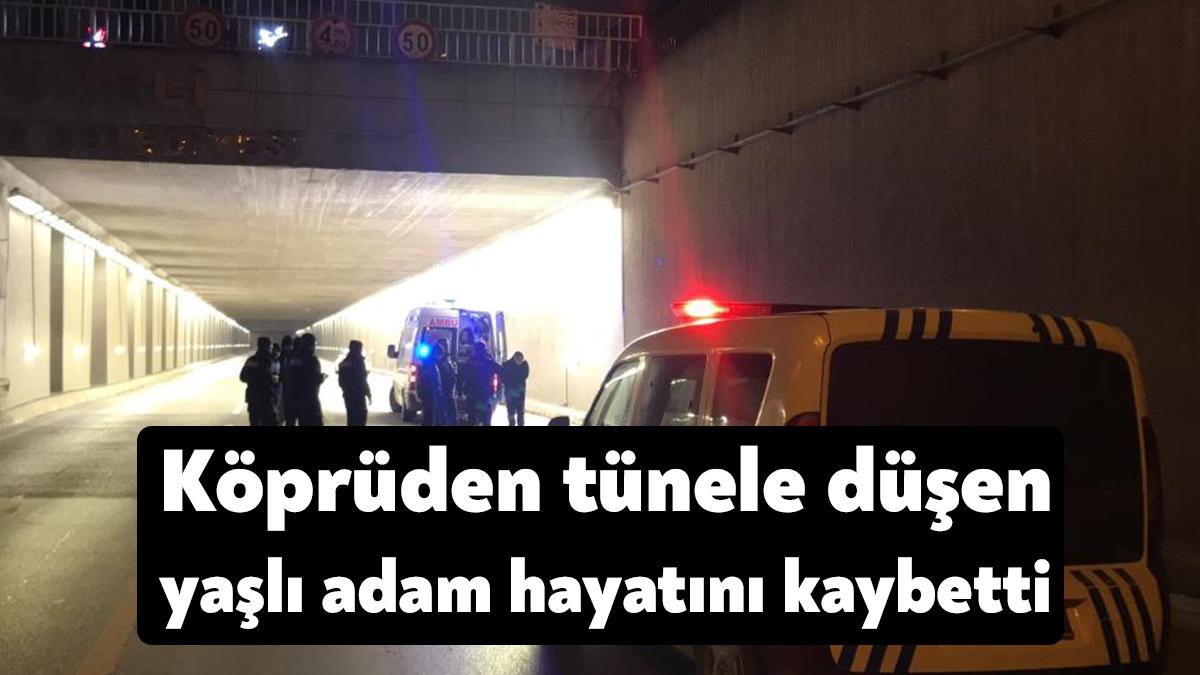 Kocaeli’nin Derince ilçesinde üzerinden kimlik çıkmayan yaşlı adam, köprüden tünele