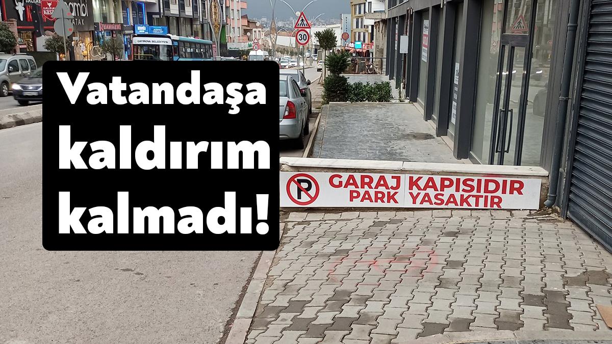 Darıca Fatih Sultan Mehmet Caddesi’nin bir kısmında bazı işyerleri ve