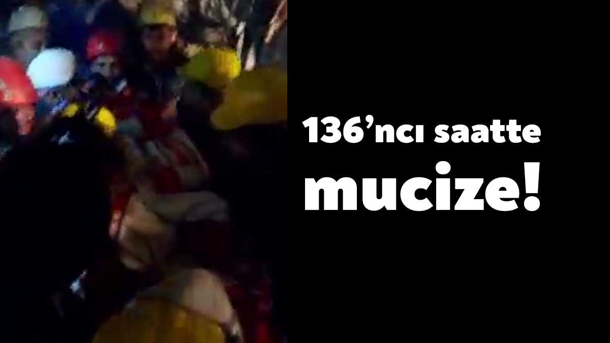 Kocaeli İtfaiyesi depremin 136’ncı saatinde 57 yaşındaki Mehmet Sözer’i enkazdan